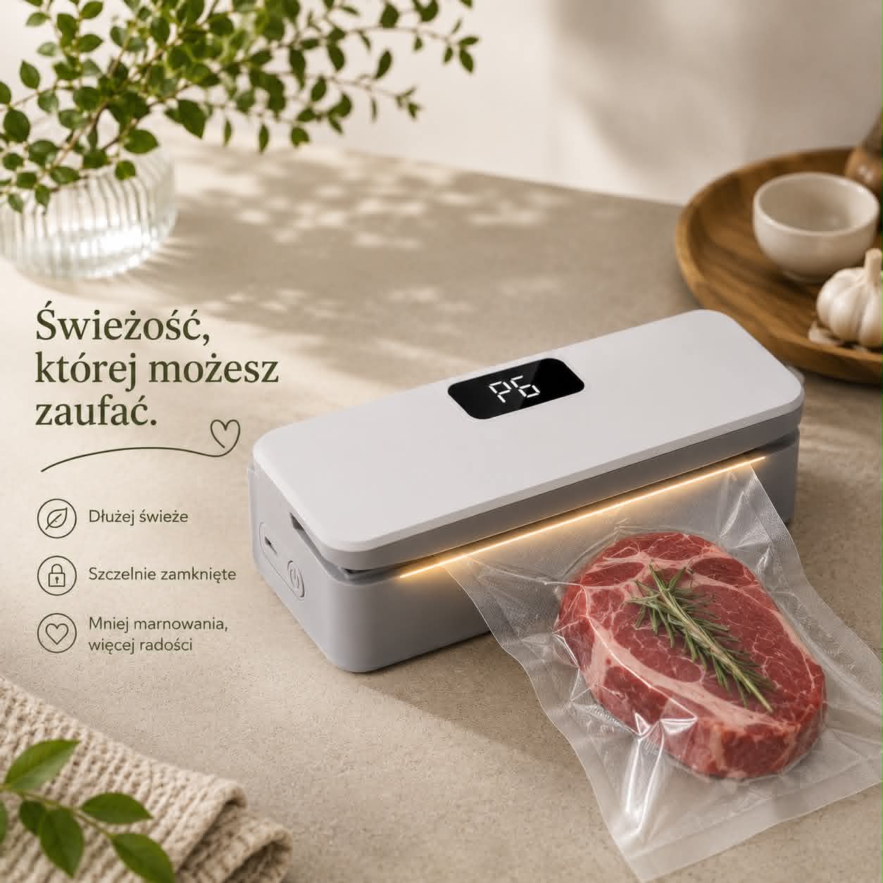 MiniSeal™ – Przenośna Zgrzewarka USB | Świeżość Zawsze Pod Ręką